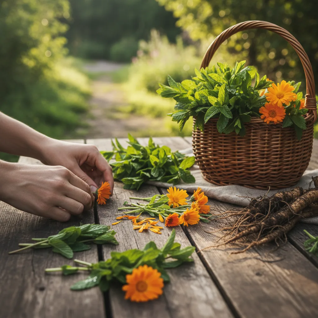 herbal tea ritual