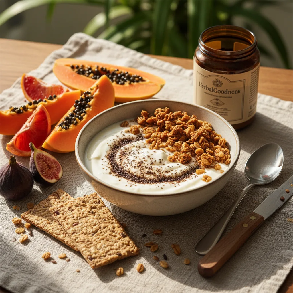 breakfast oats and seeds