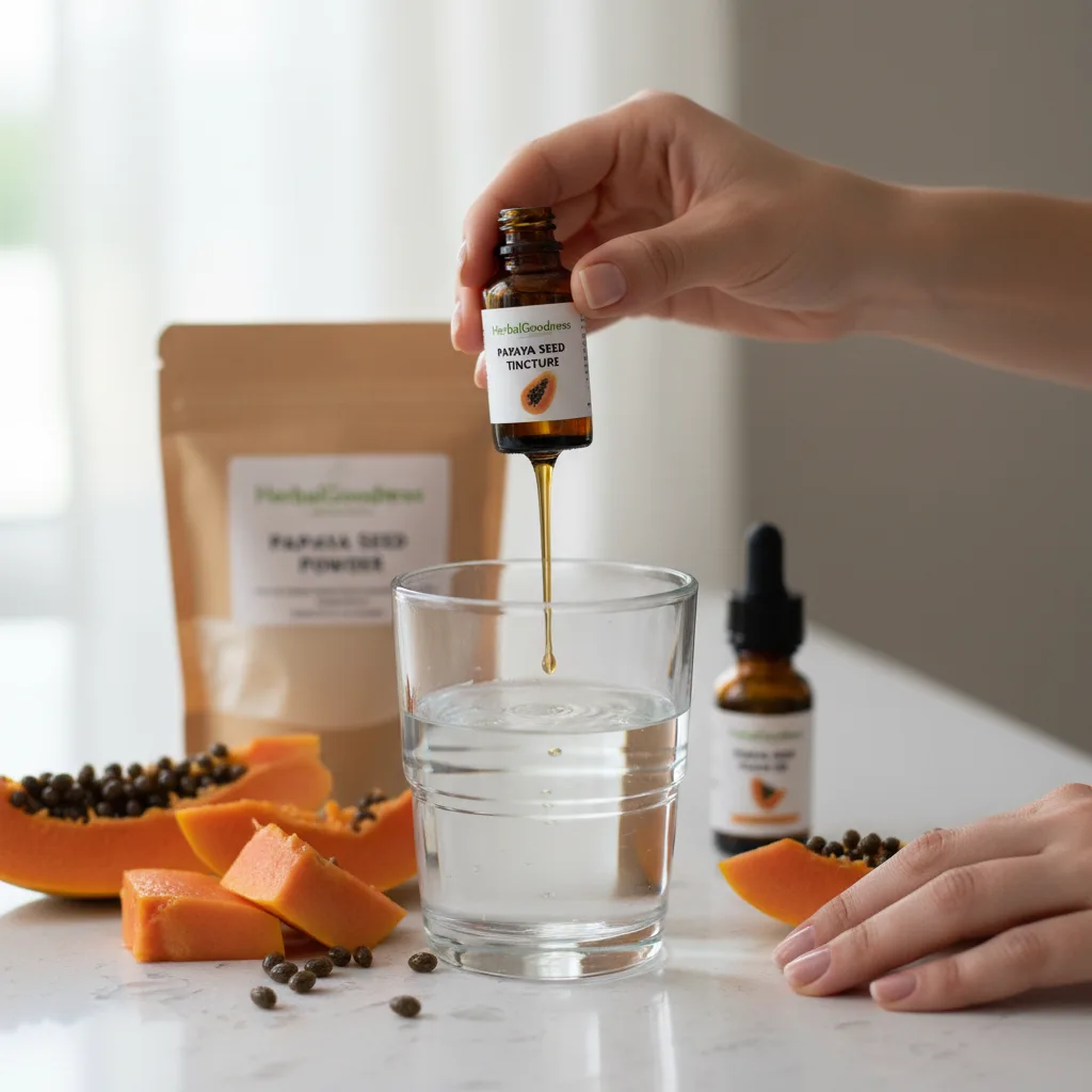 papaya seed product formats