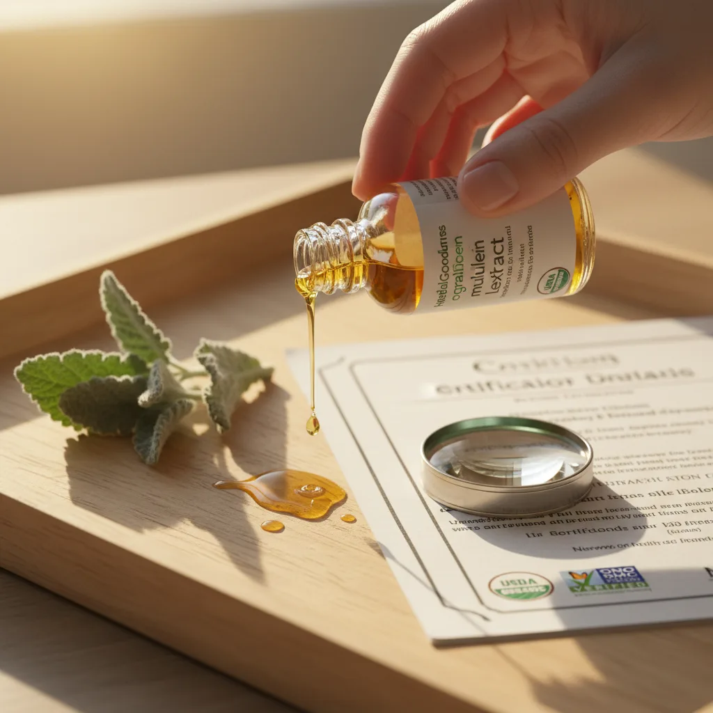 herbal extraction and certification