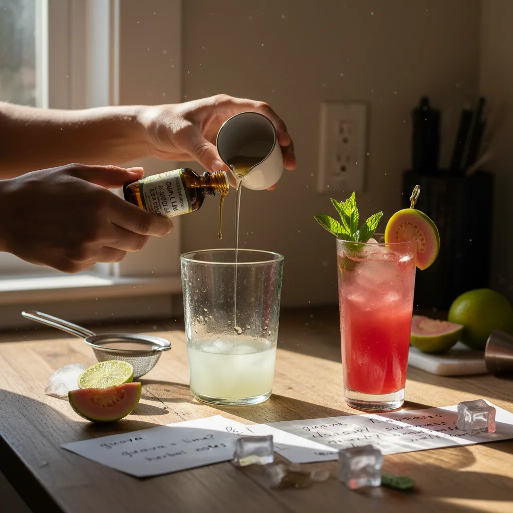 guava mocktail recipe ingredients