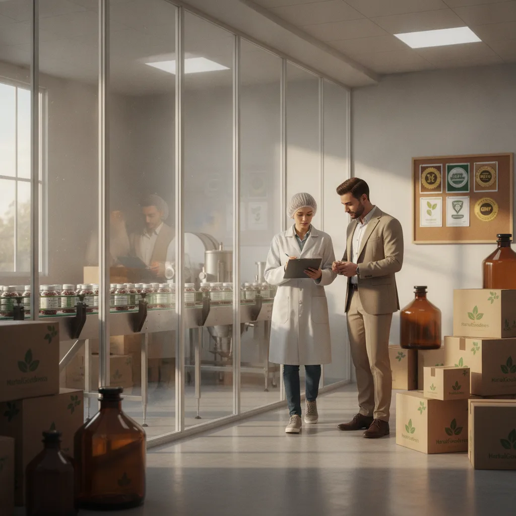 herbal supplement manufacturing