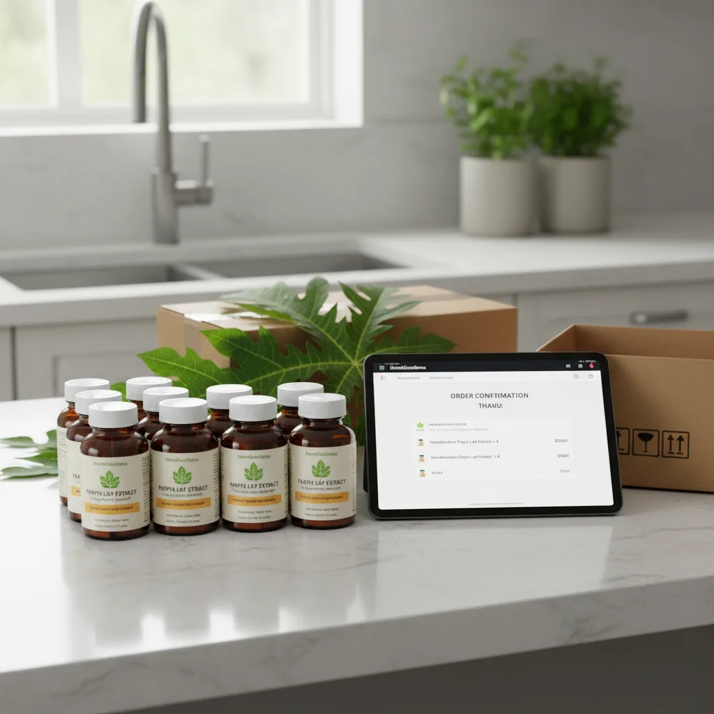 Eco friendly herbal supplement shipping