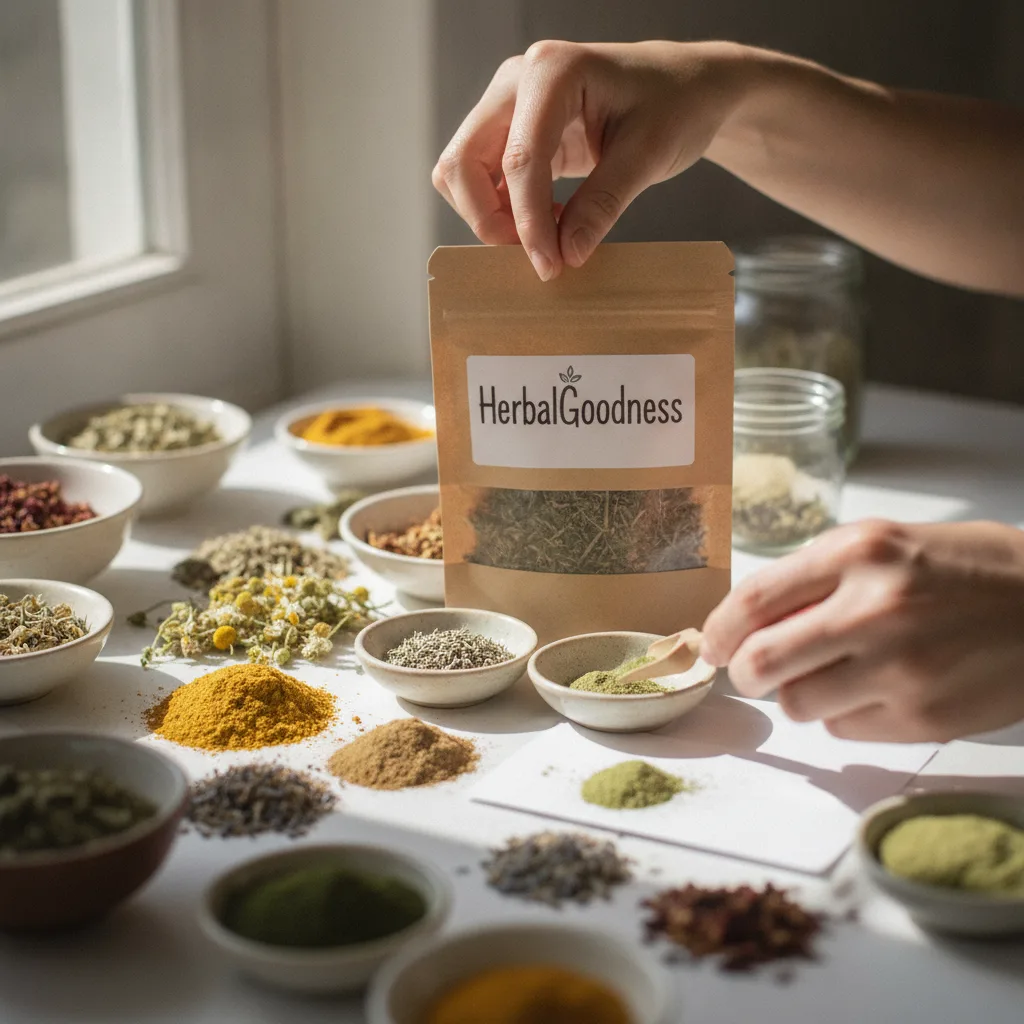 bulk herbal storage and sustainability