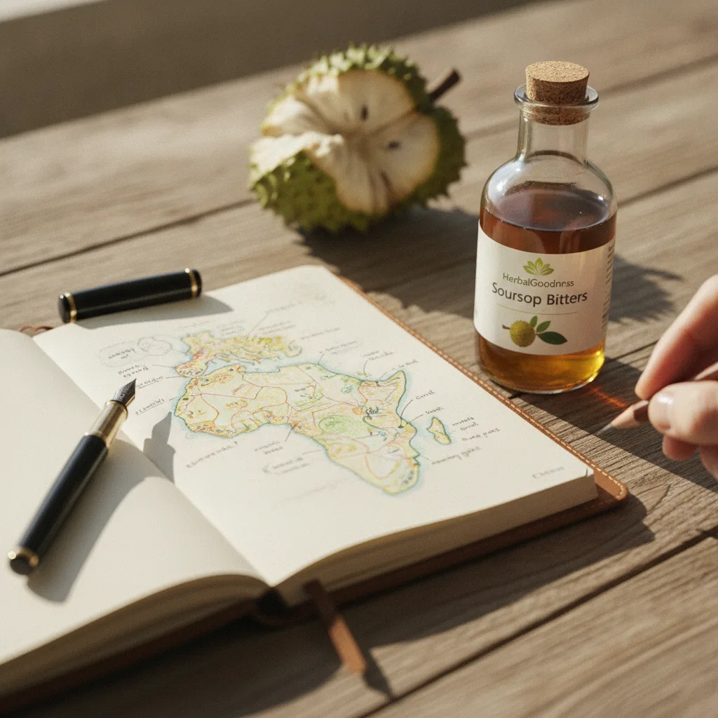 soursop terroir map template
