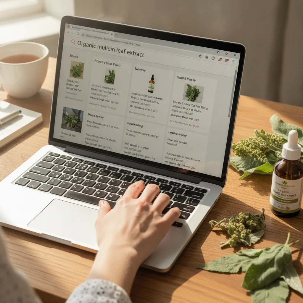 Herbal online marketplace filtering