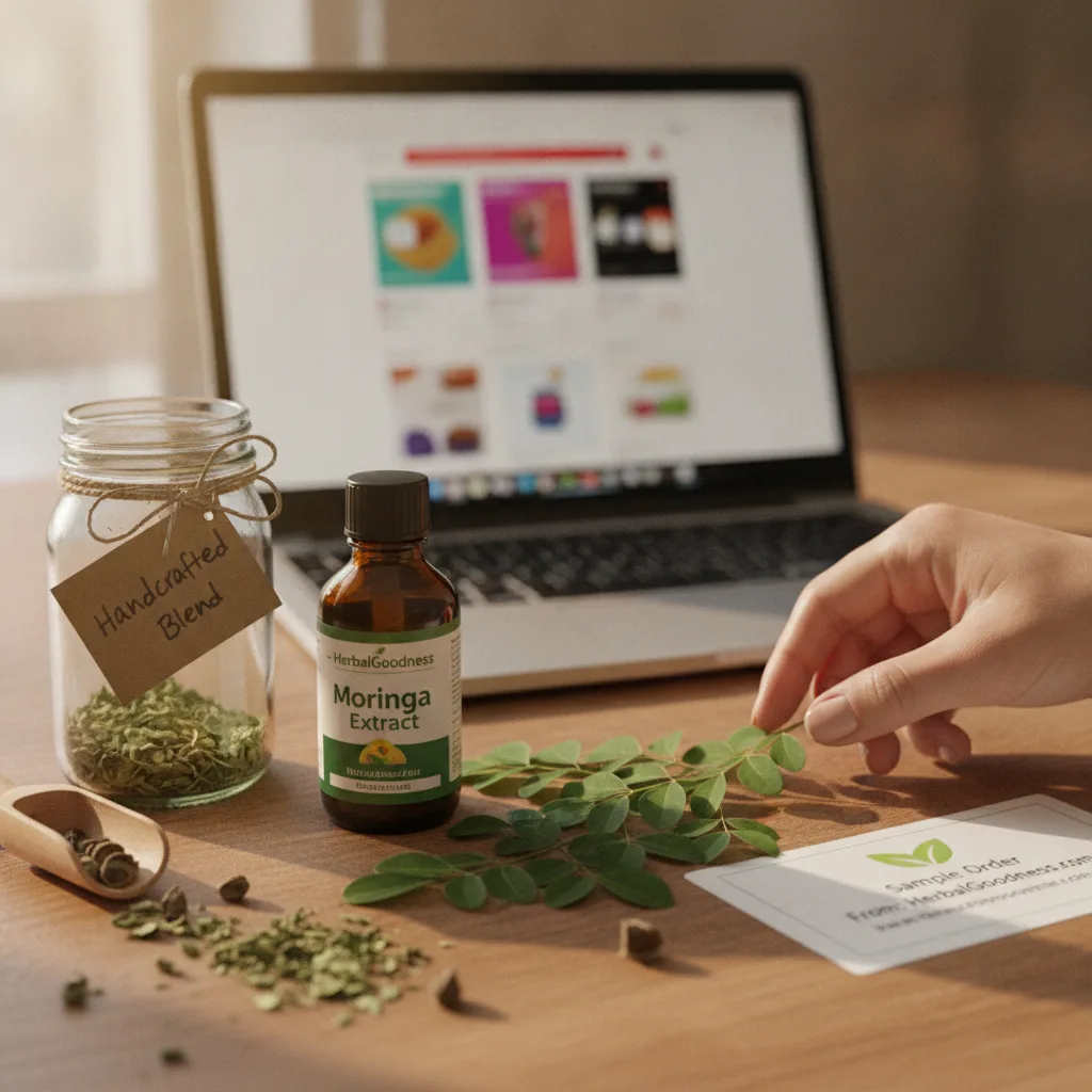 moringa extract packaging