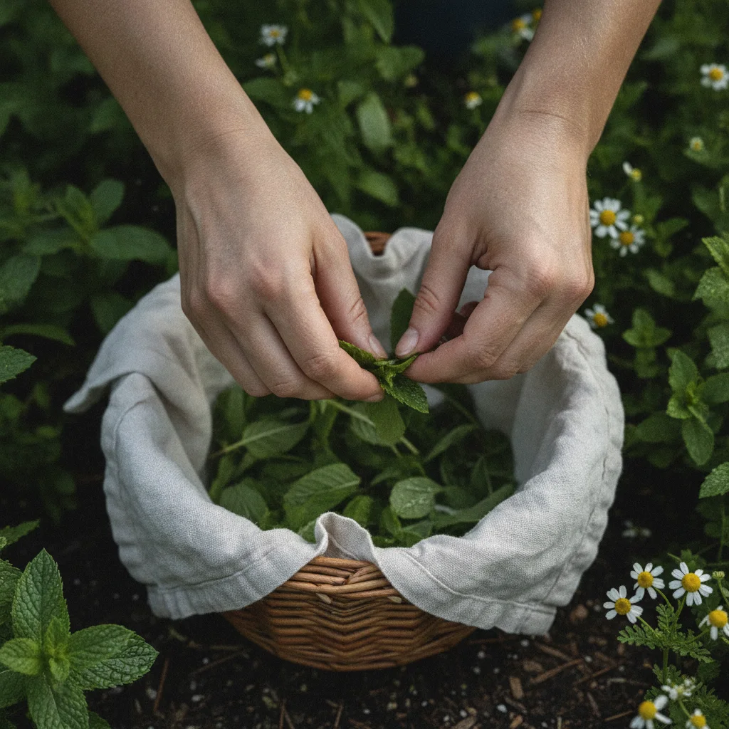 Herbal tea drying rack