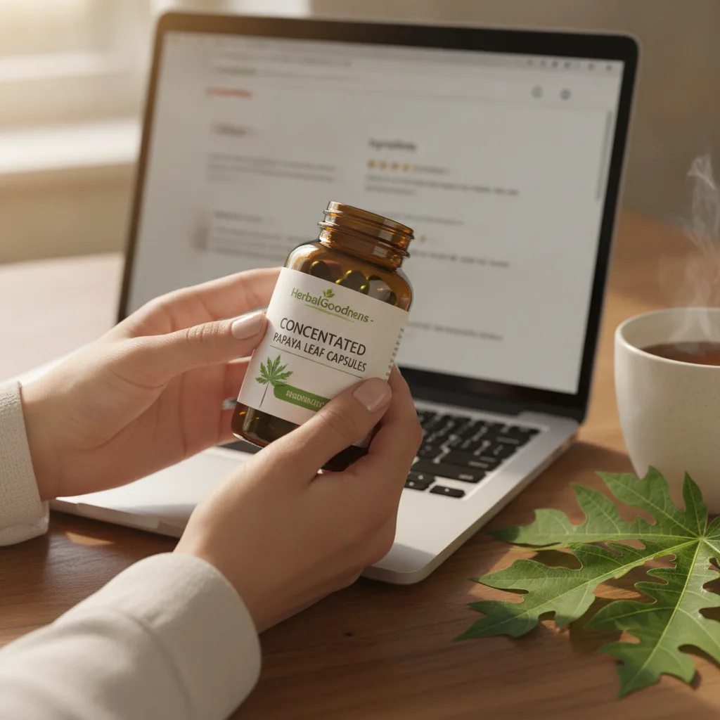 papaya-leaf-capsules-packaging