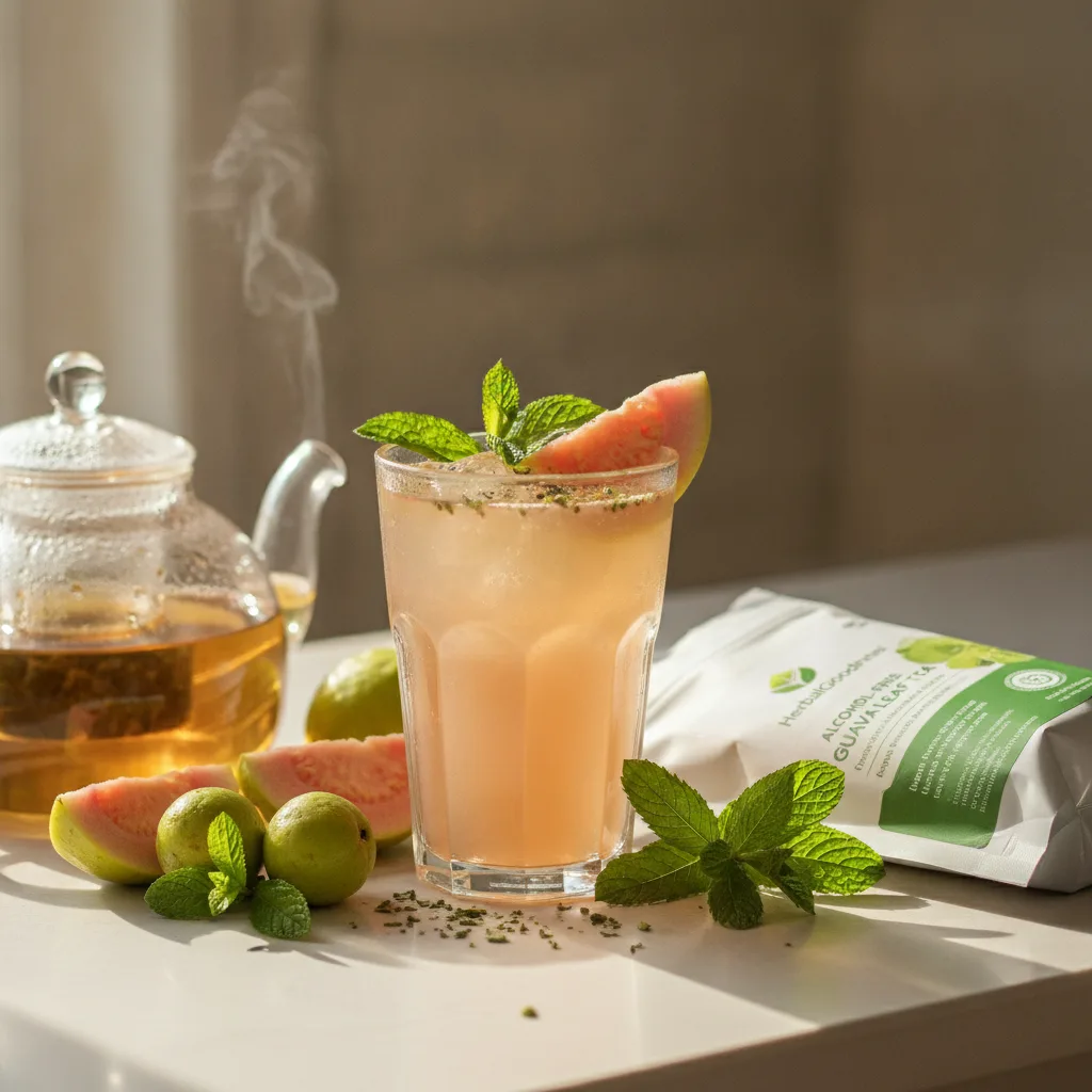herbs-and-citrus-paired-with-guava-leaf-tea
