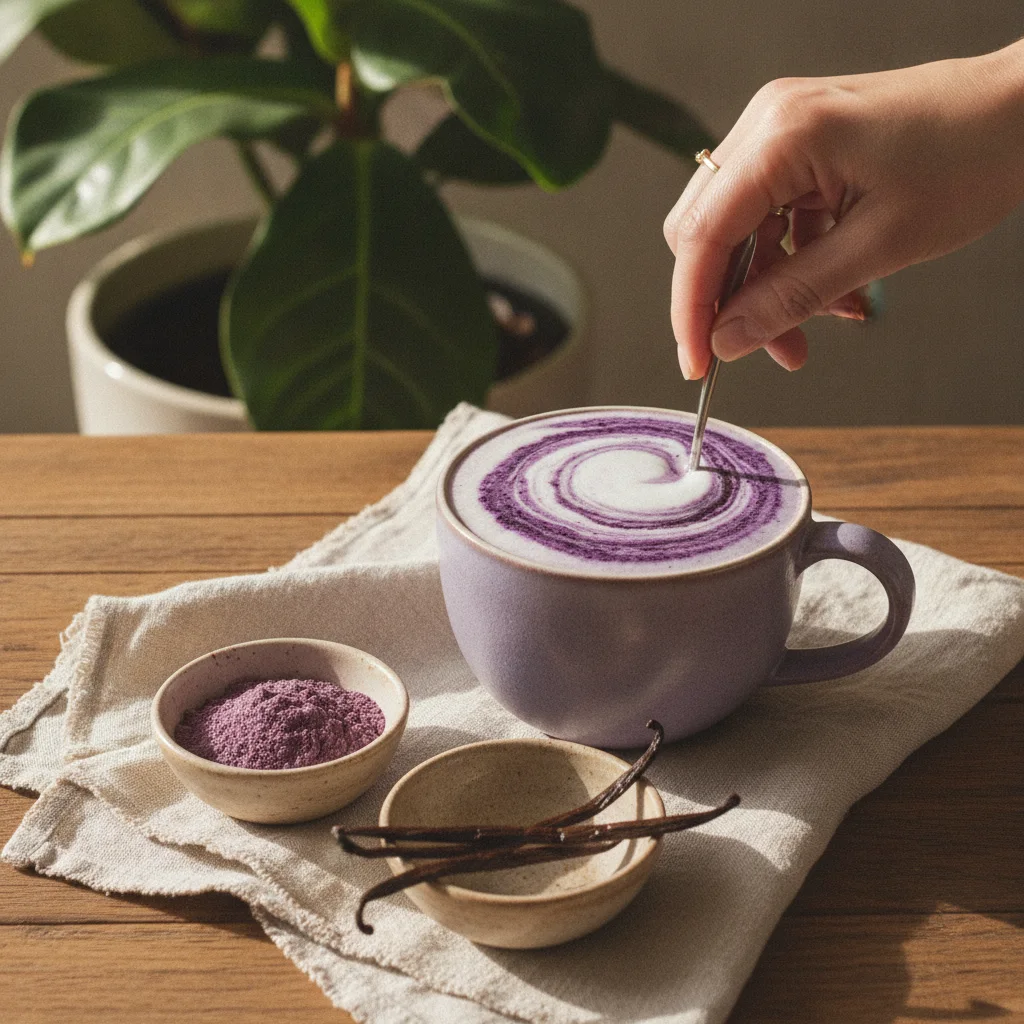 Organic Purple Yam Powder culinary application