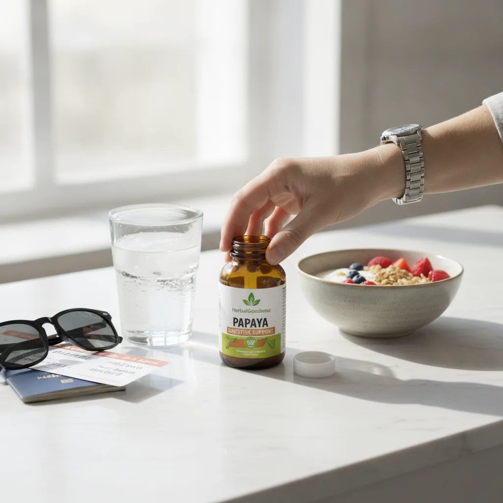 Traveling with Papaya Capsules