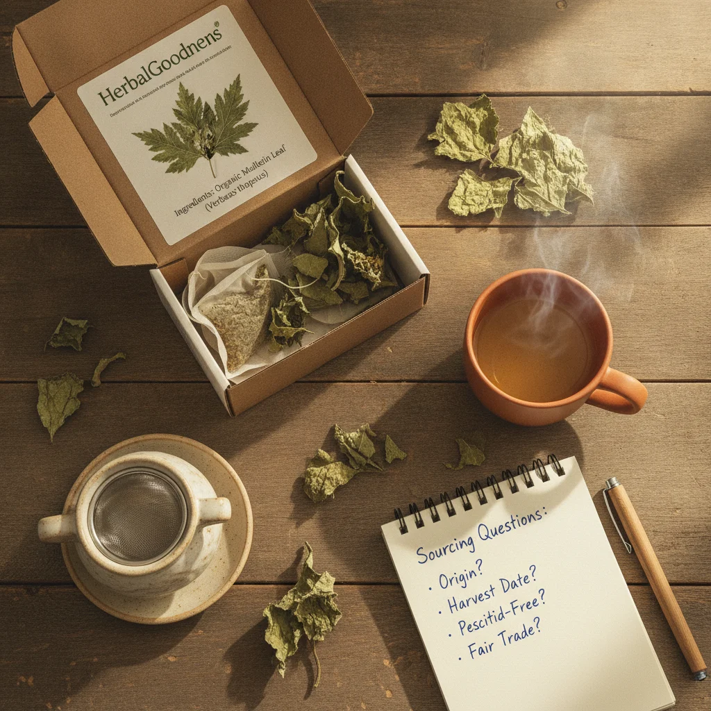tea sourcing discussion