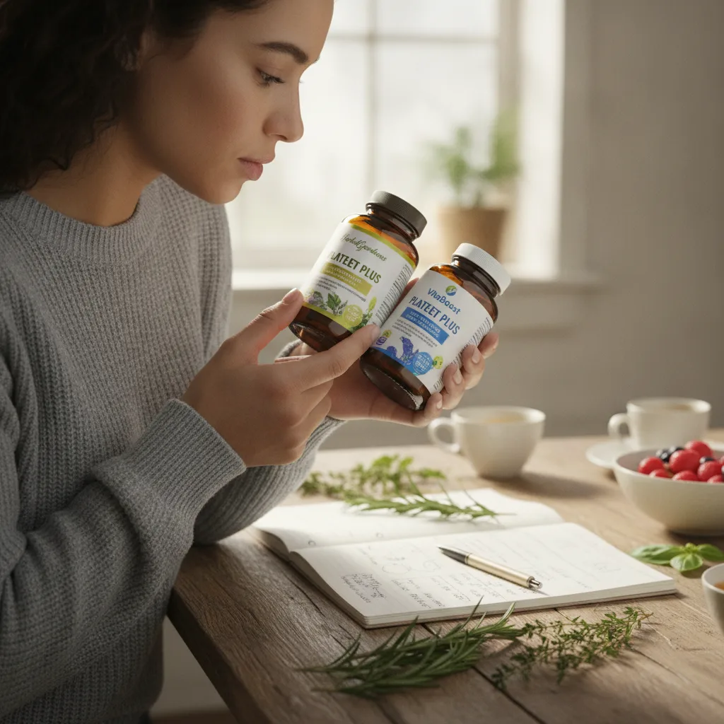 Supplement format and extract concentration