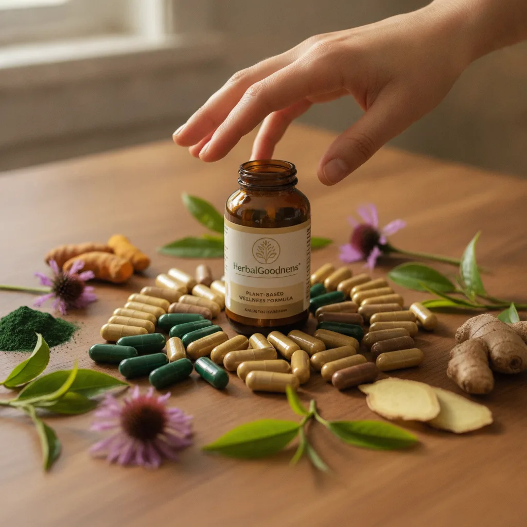 Healthy supplement label reading
