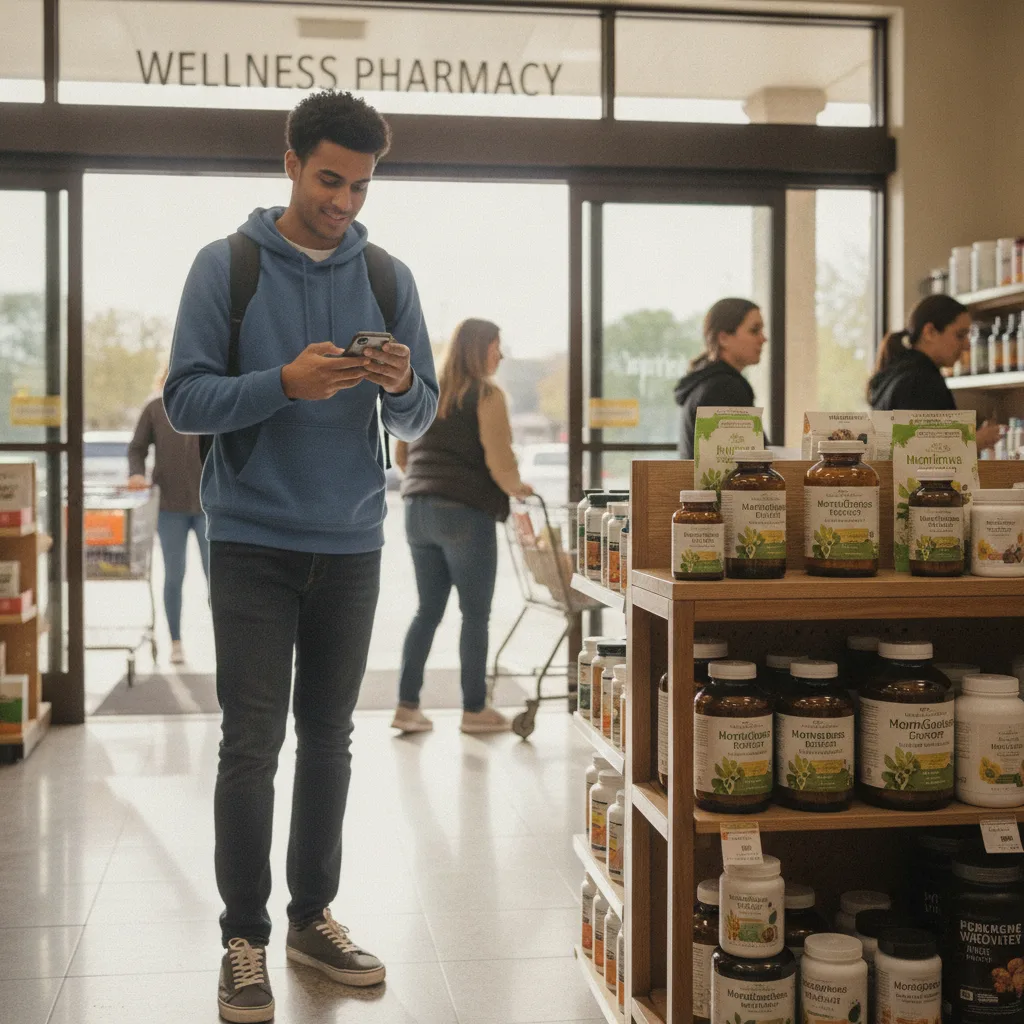 moringa extract bottle visual search