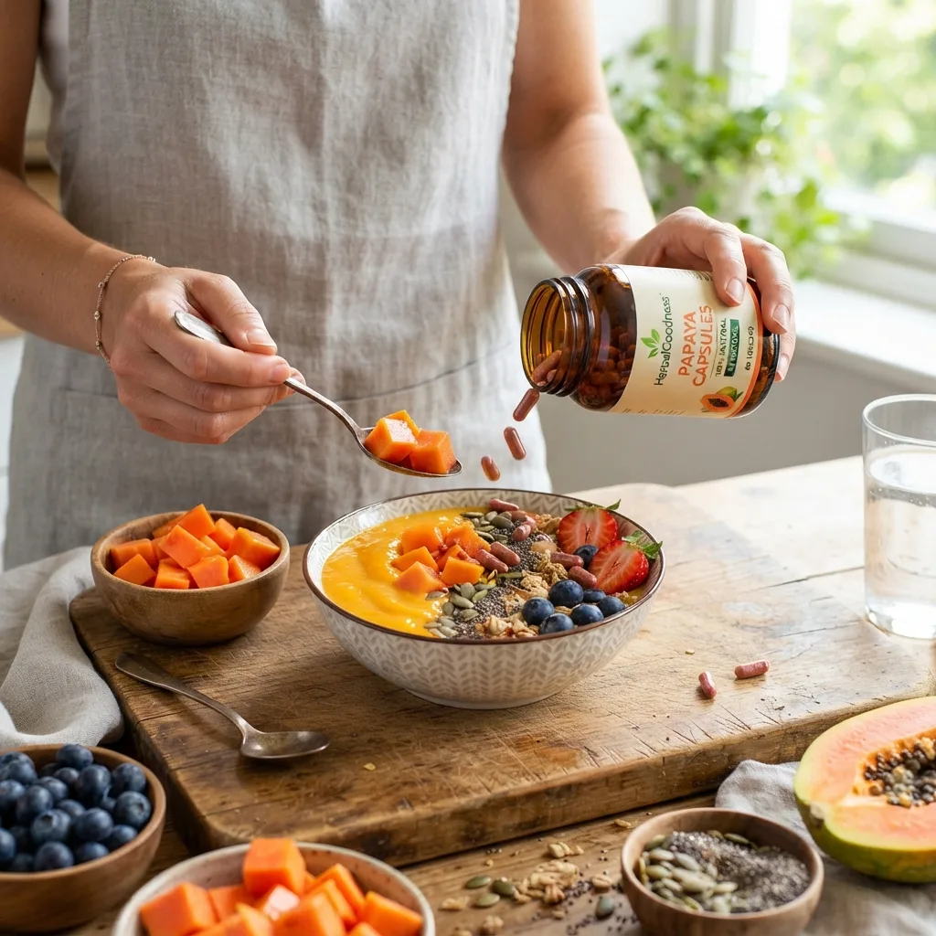 papaya baking recipes and dried powder