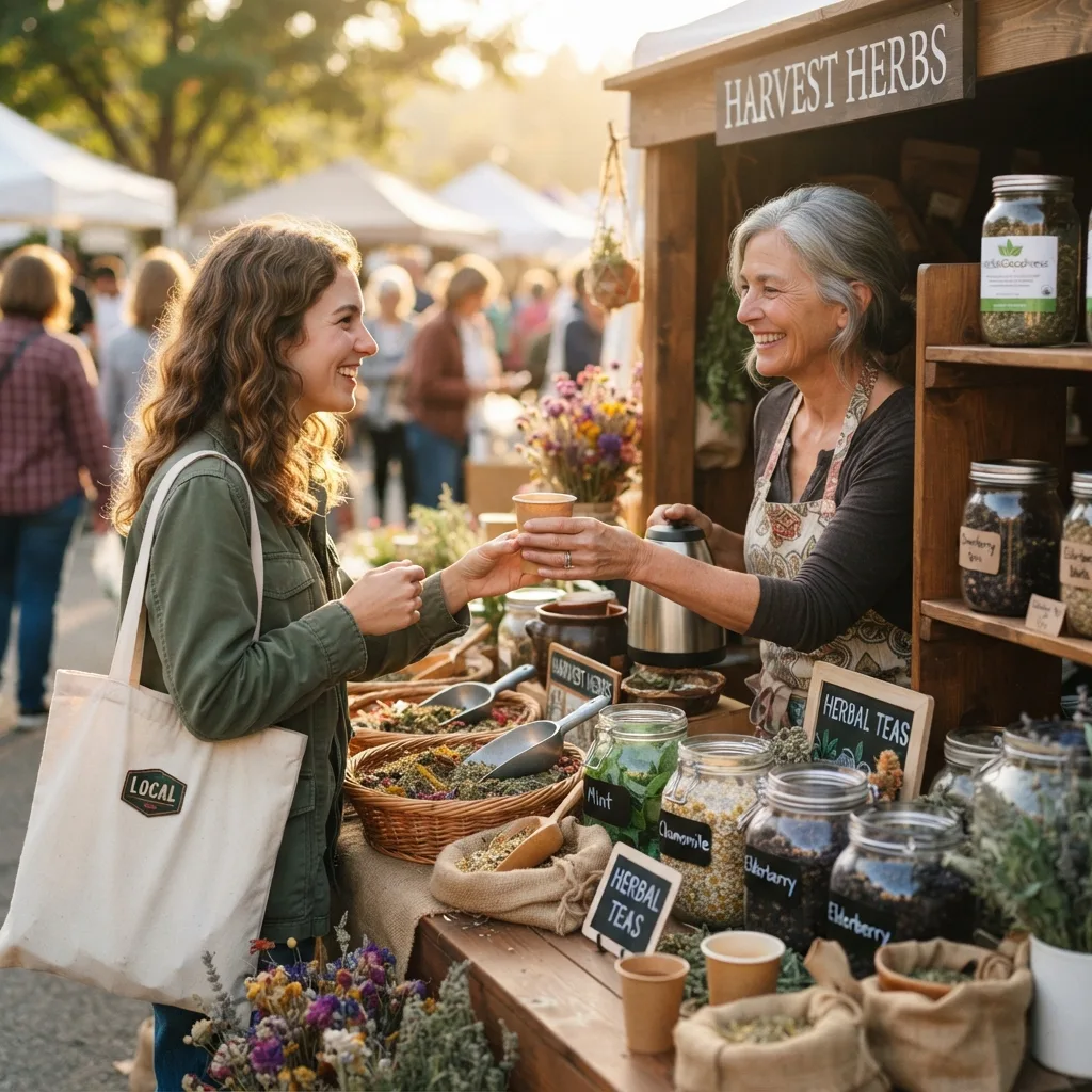 artisan herbal tea collaboration