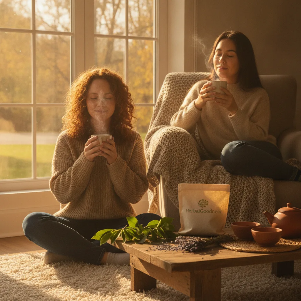 herbal tea ritual