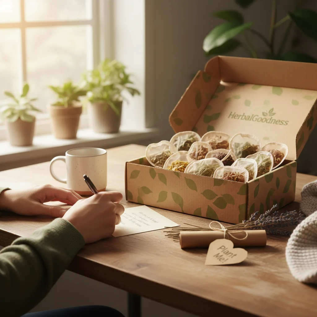 tea gift unboxing experience