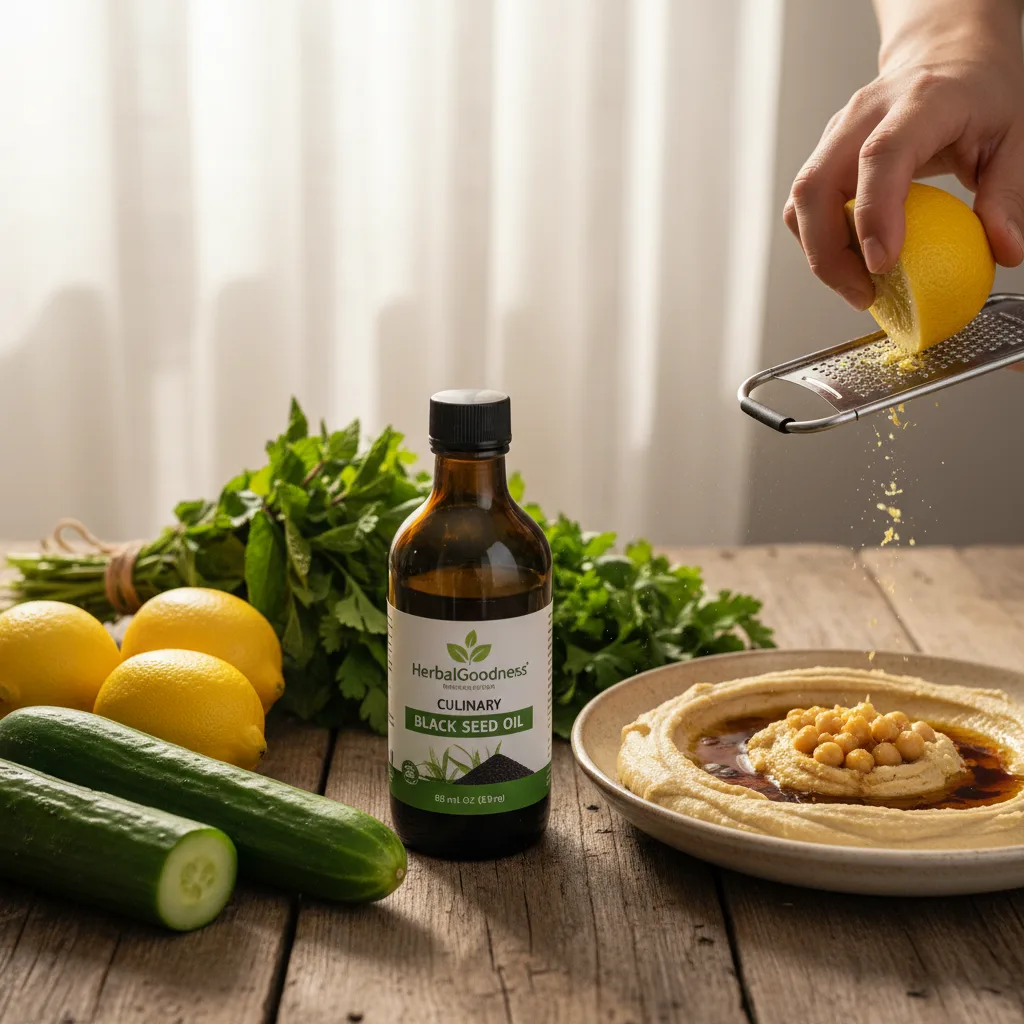 culinary black seed oil usage