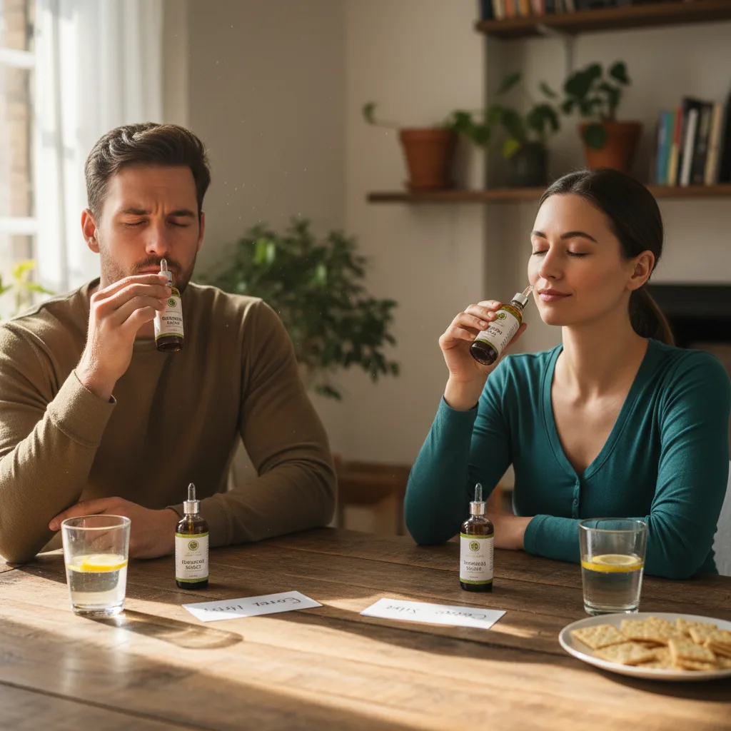 aroma and taste chart oregano oil