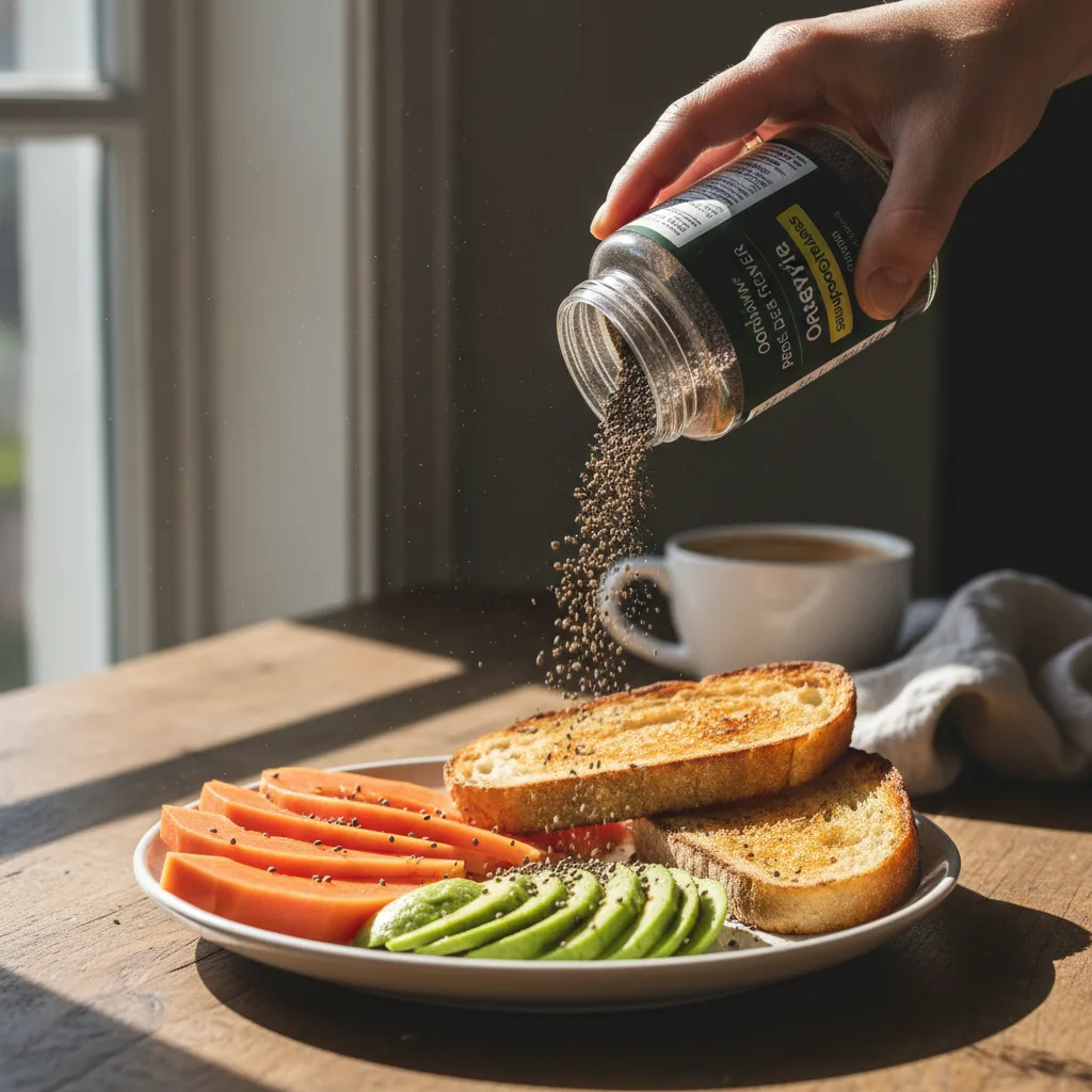 Papaya Seed Powder in Culinary Use