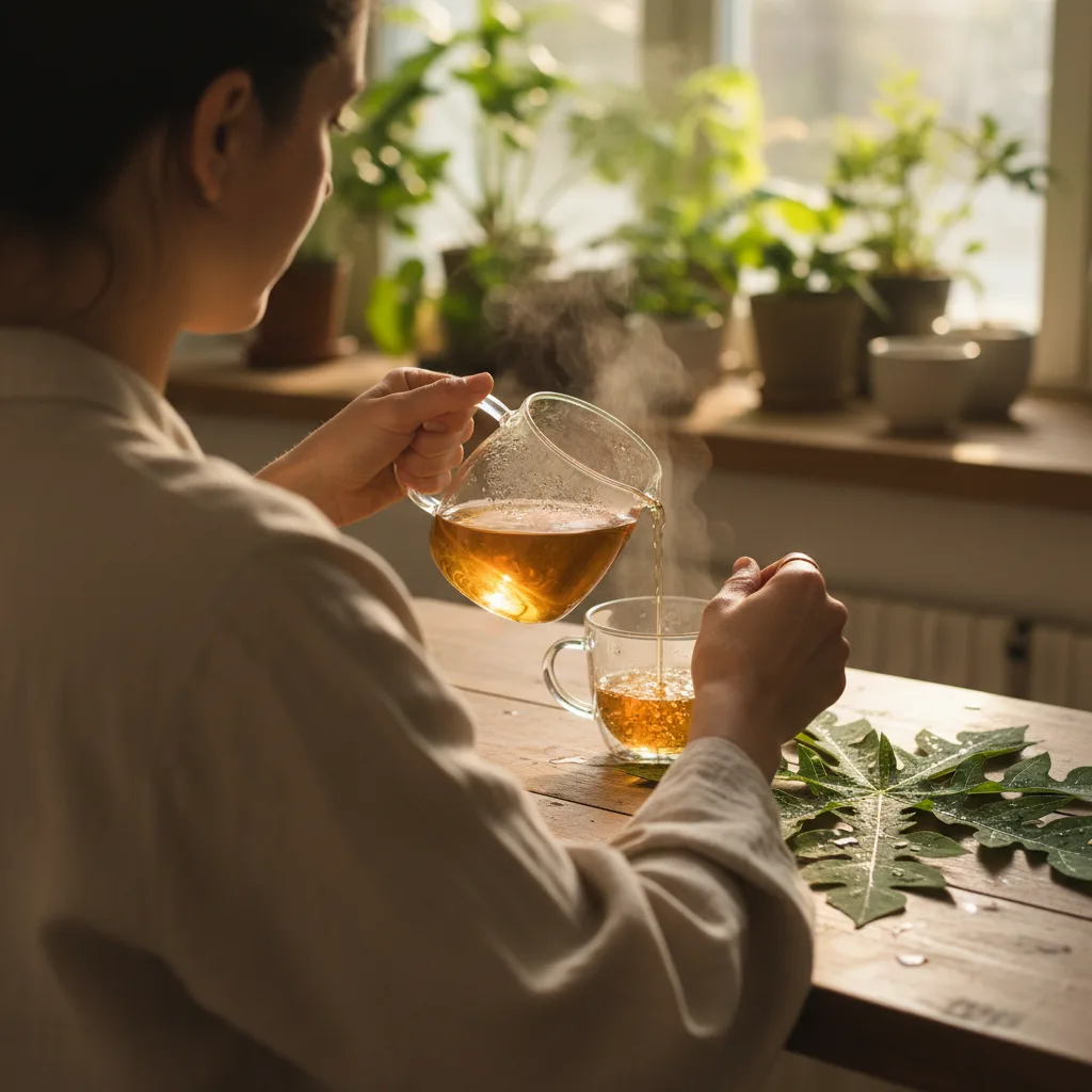 Standardized Papaya Leaf Extract