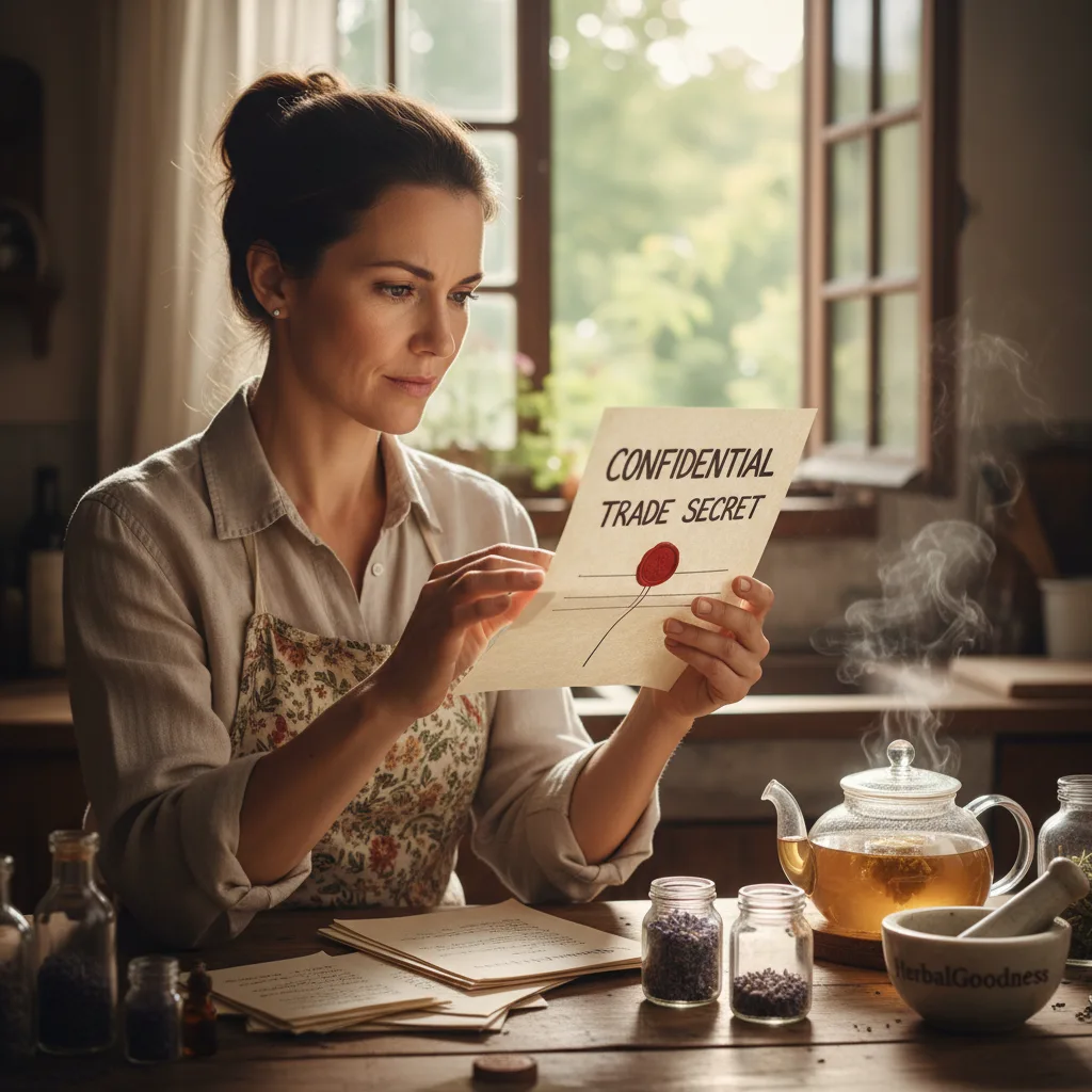 sample handling for herbal blends