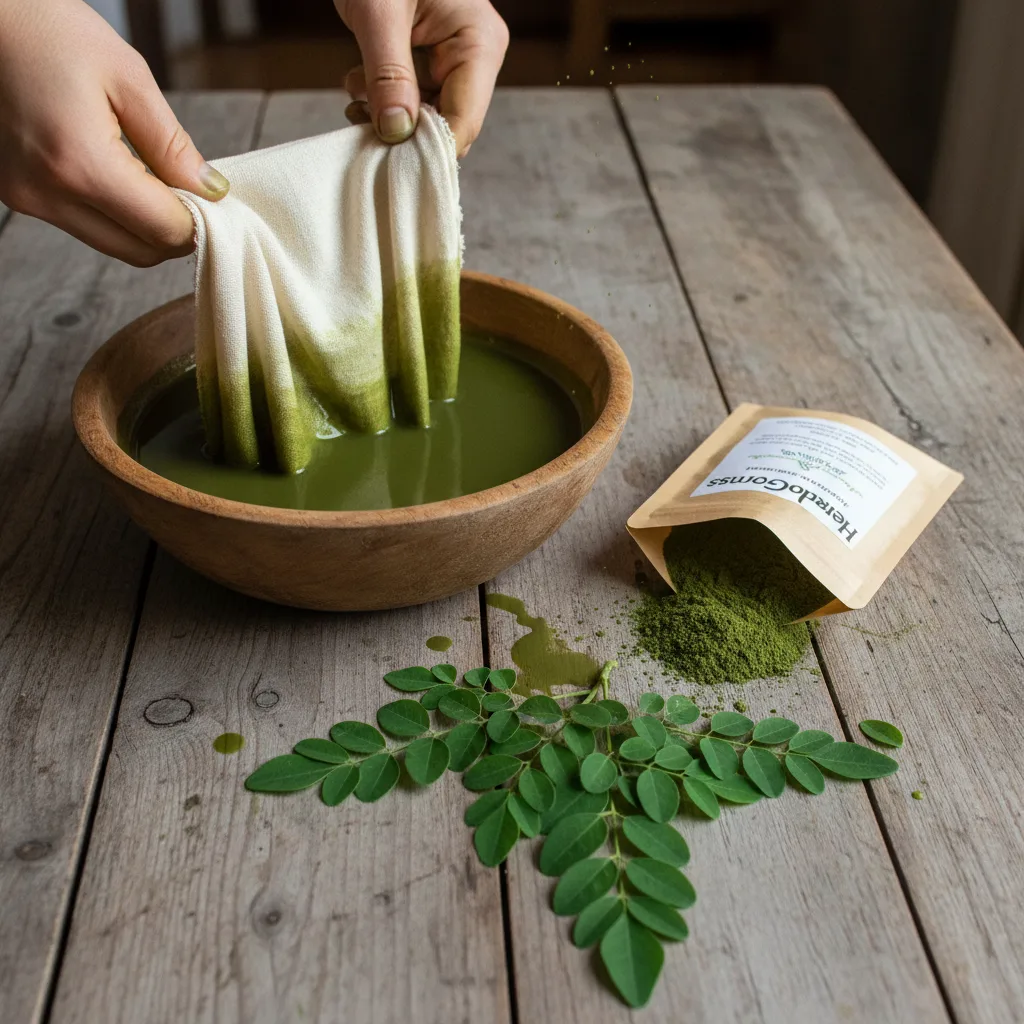 moringa skincare DIY