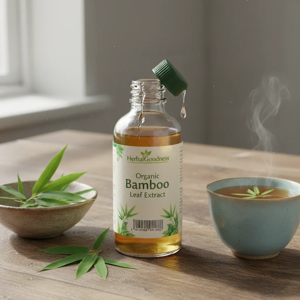 fresh herbal extract visual clues