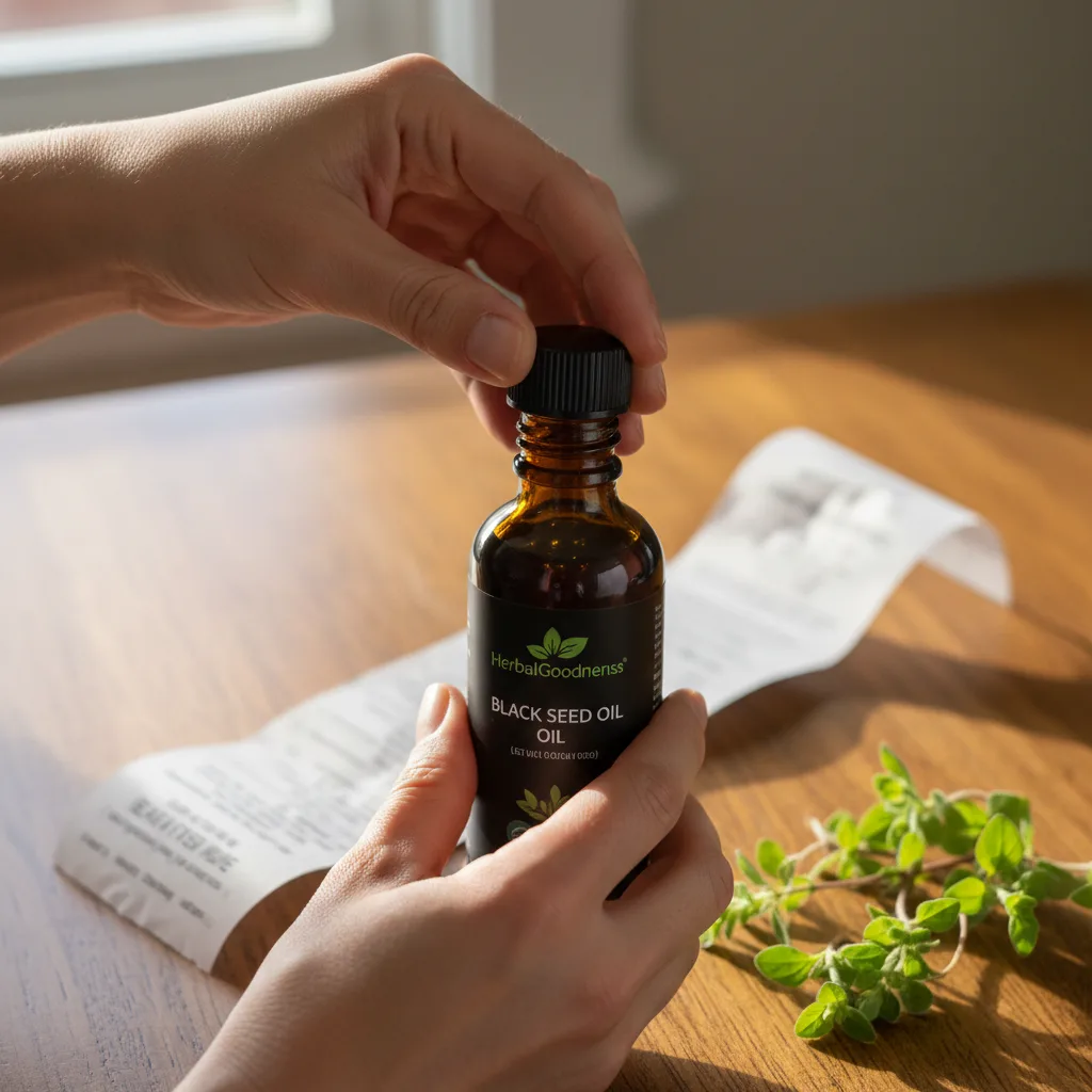Inspecting an herbal oil bundle shipment