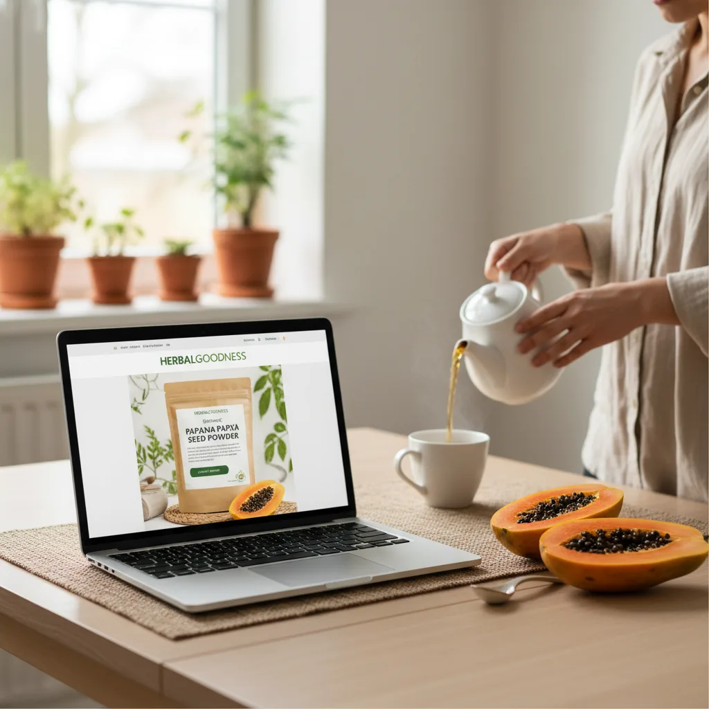 Papaya seed powder compliance in e-commerce