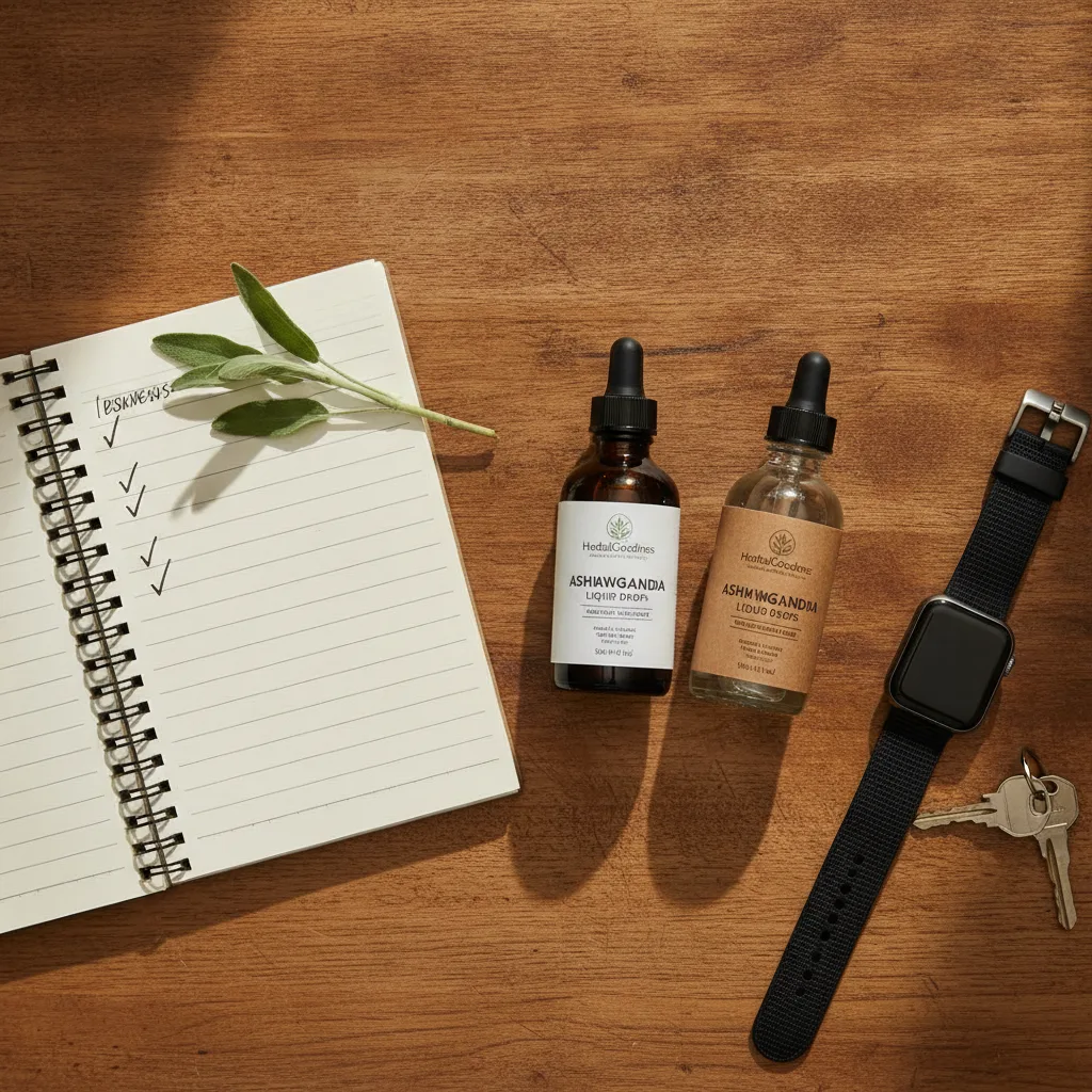 ashwagandha liquid drops decision tree