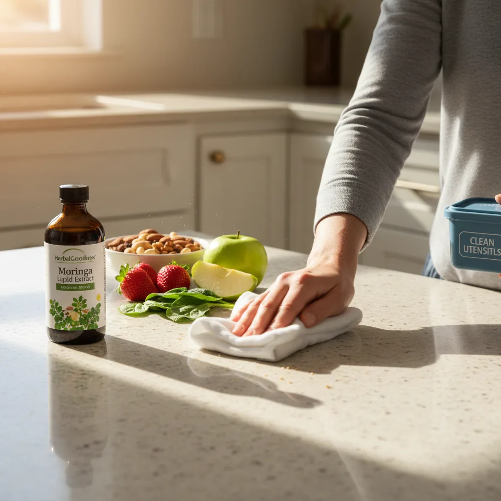 moringa extract label clarity