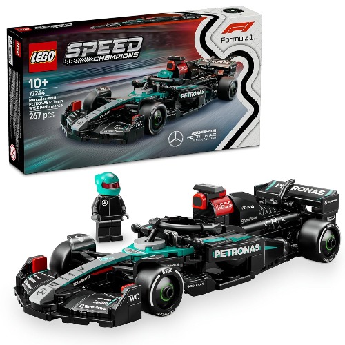 LEGO Speed Champions Mercedes-AMG F1 W15 Race Car Toy Vehicle 77244 Building Blocks Toys for 10+ Gift for Boys and Girls