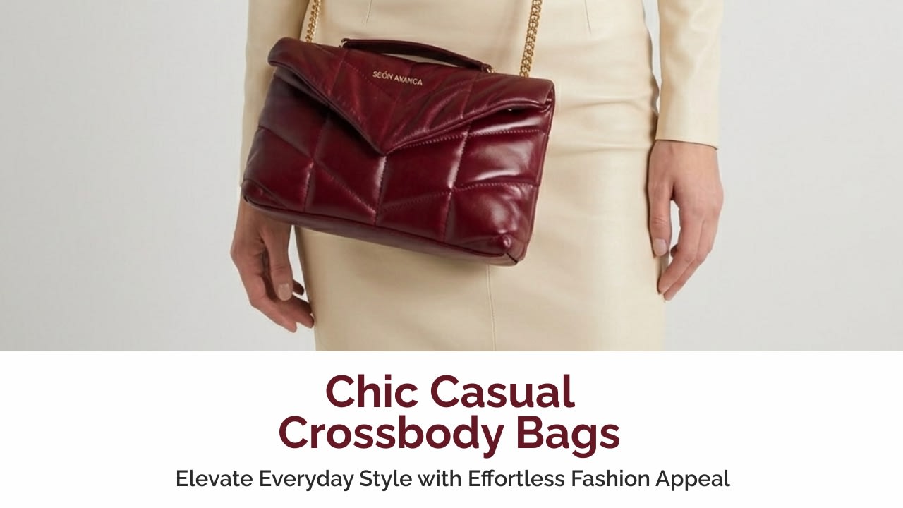 Chic Casual Crossbody Bags for Effortless Everyday Style