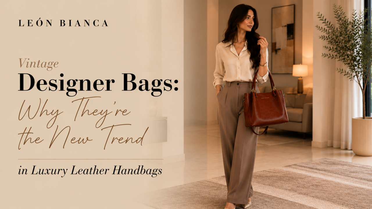 Why Vintage Designer Bags Are Trending | Luxury Leather Handbags