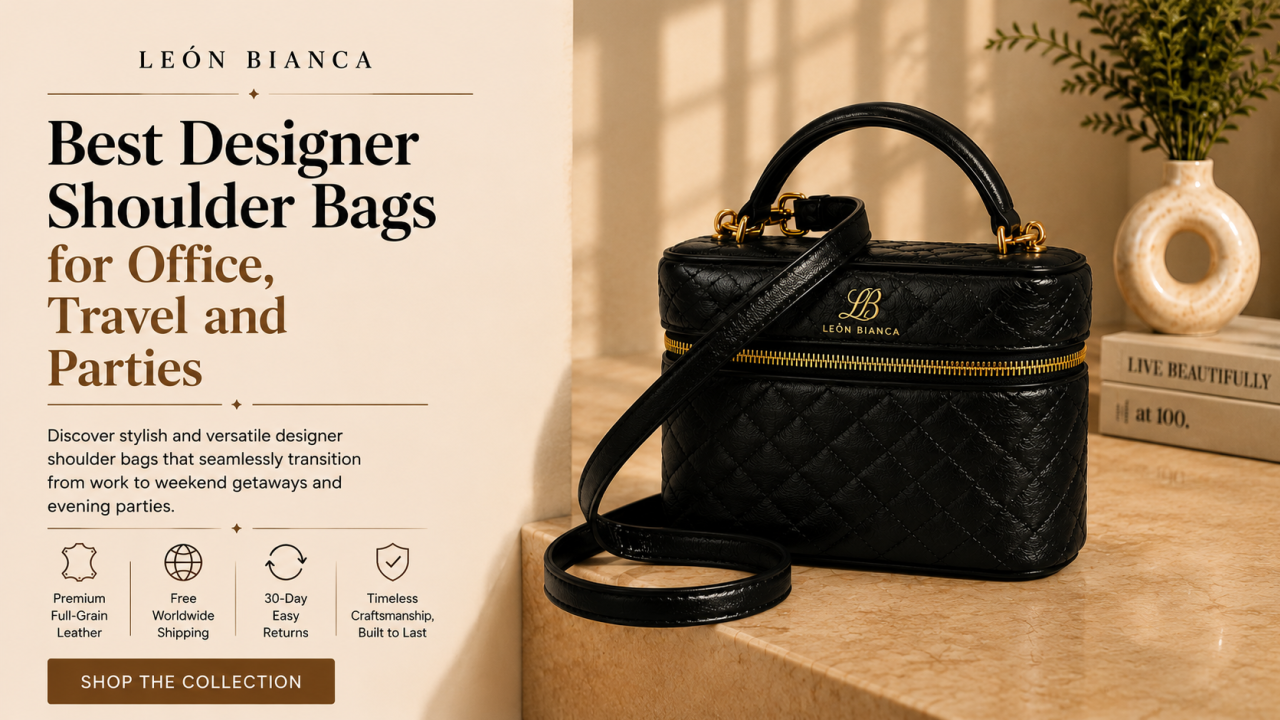 Best Designer Shoulder Bags for Office, Travel & Parties