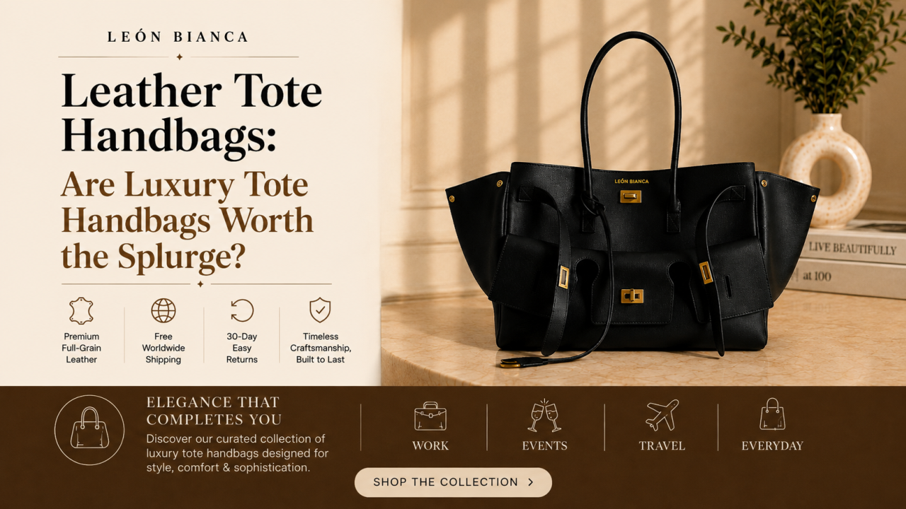 Leather Tote Handbags: Are Luxury Totes Really Worth the Splurge?
