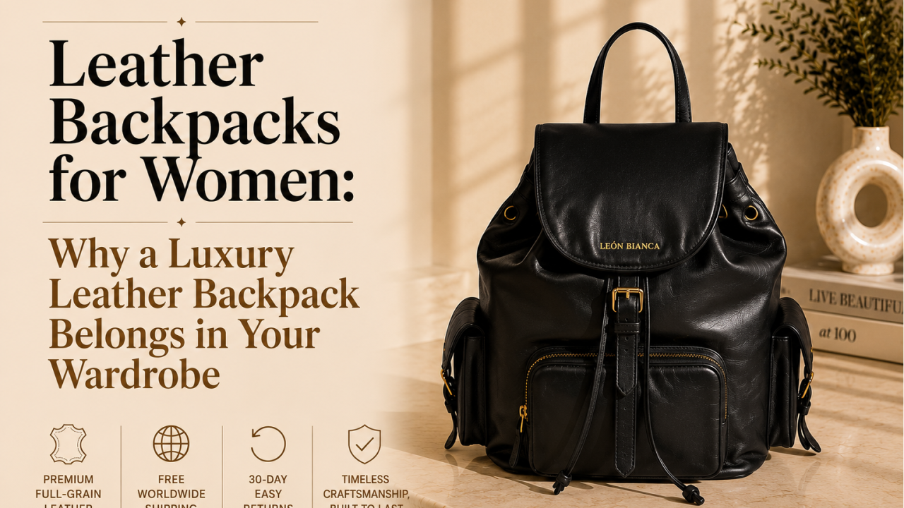 Leather Backpack for Women : How to Choose the Right One