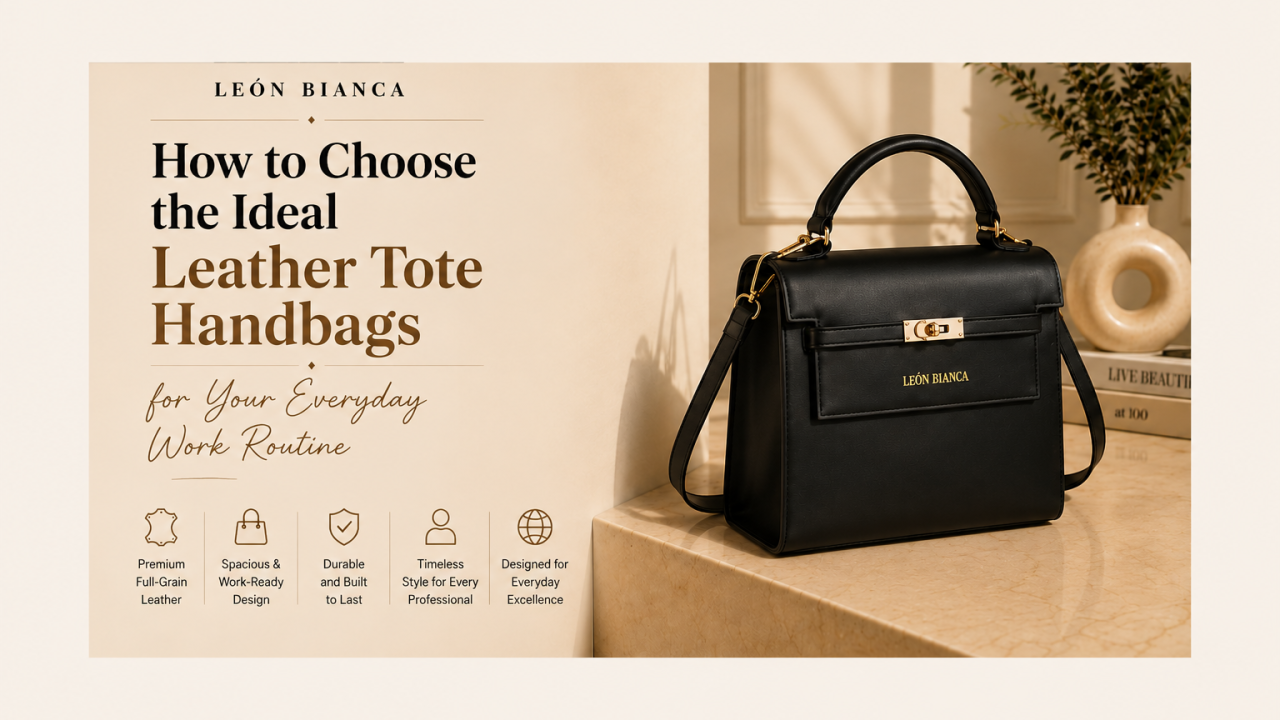 How to Choose the Best Leather Tote Handbag for Work