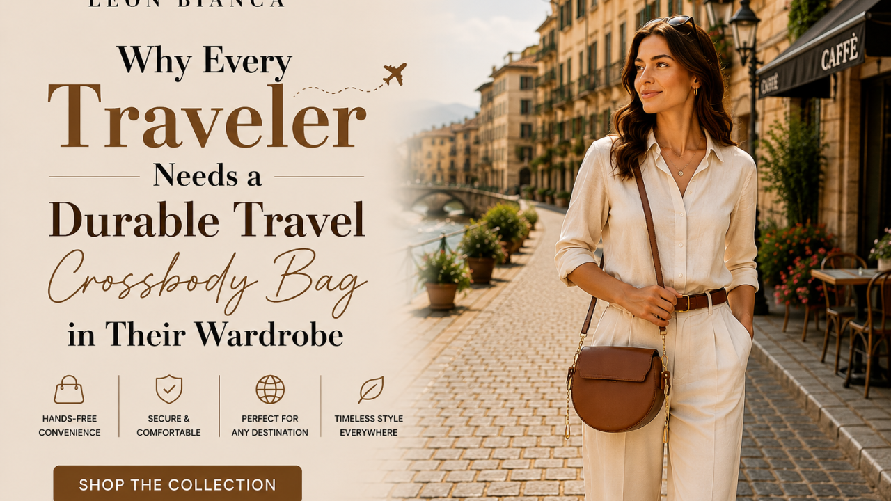 Crossbody Bags for Women: What Makes Them Travel Ready