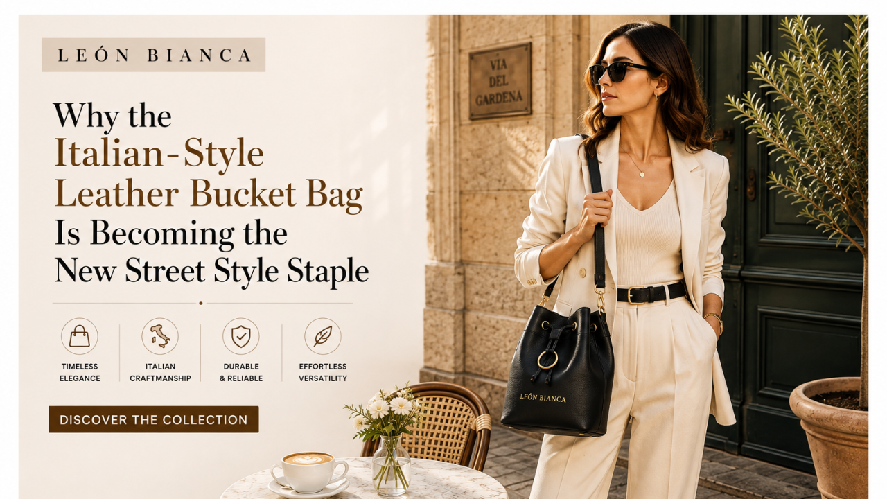 Italian Leather Bucket Bags: Why They鈥檙e Trending Now