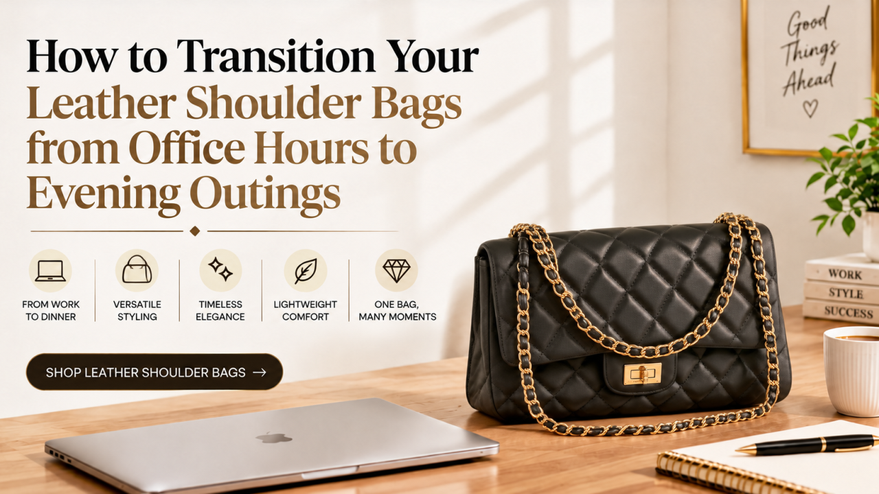 Leather Shoulder Bags: From Office to Evening Style
