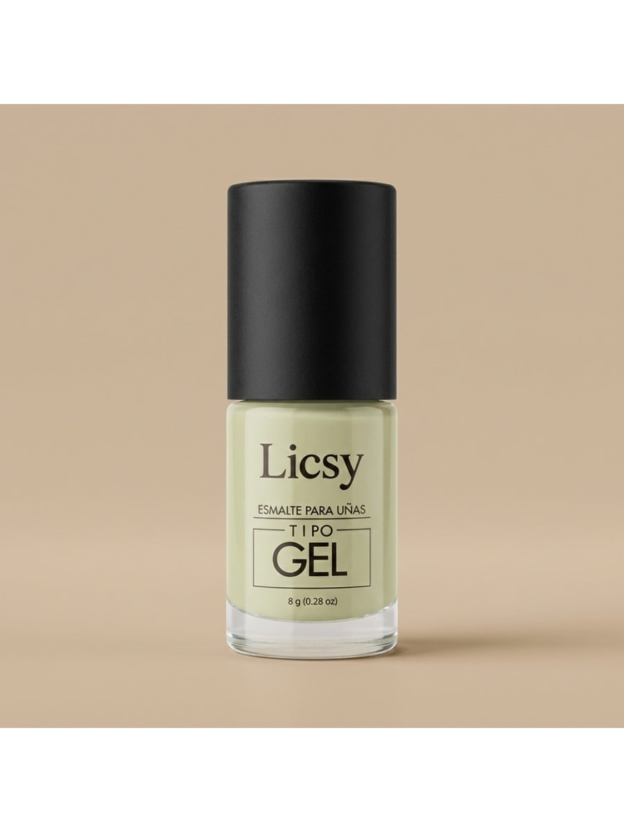 Uñas ESMALTE PARA UÑAS 3455-250 BABY PISTACHO 8 ml ENVASE TIPO 158 — uñas al por mayor LICSY