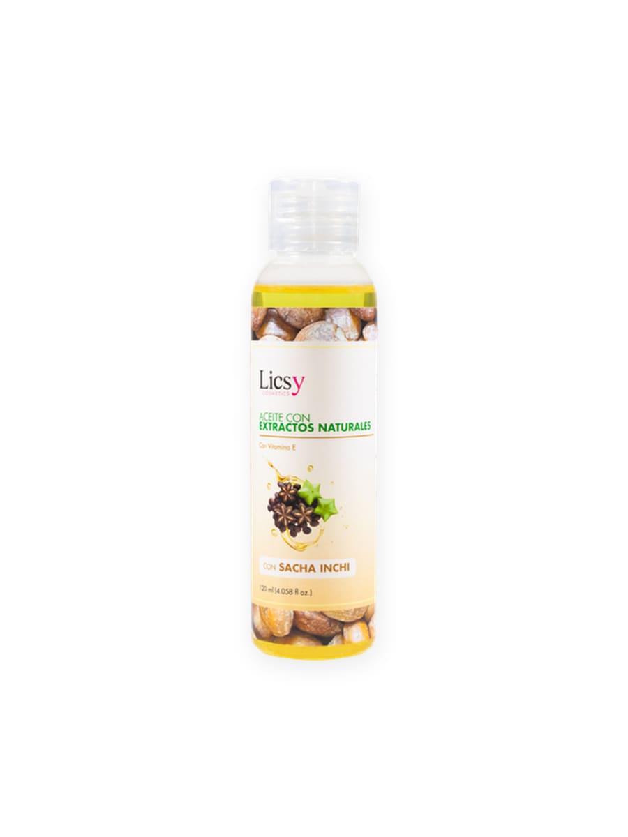 Capilar Aceite Corporal y Capilar de Sacha Inchi 60ml — capilar al por mayor LICSY