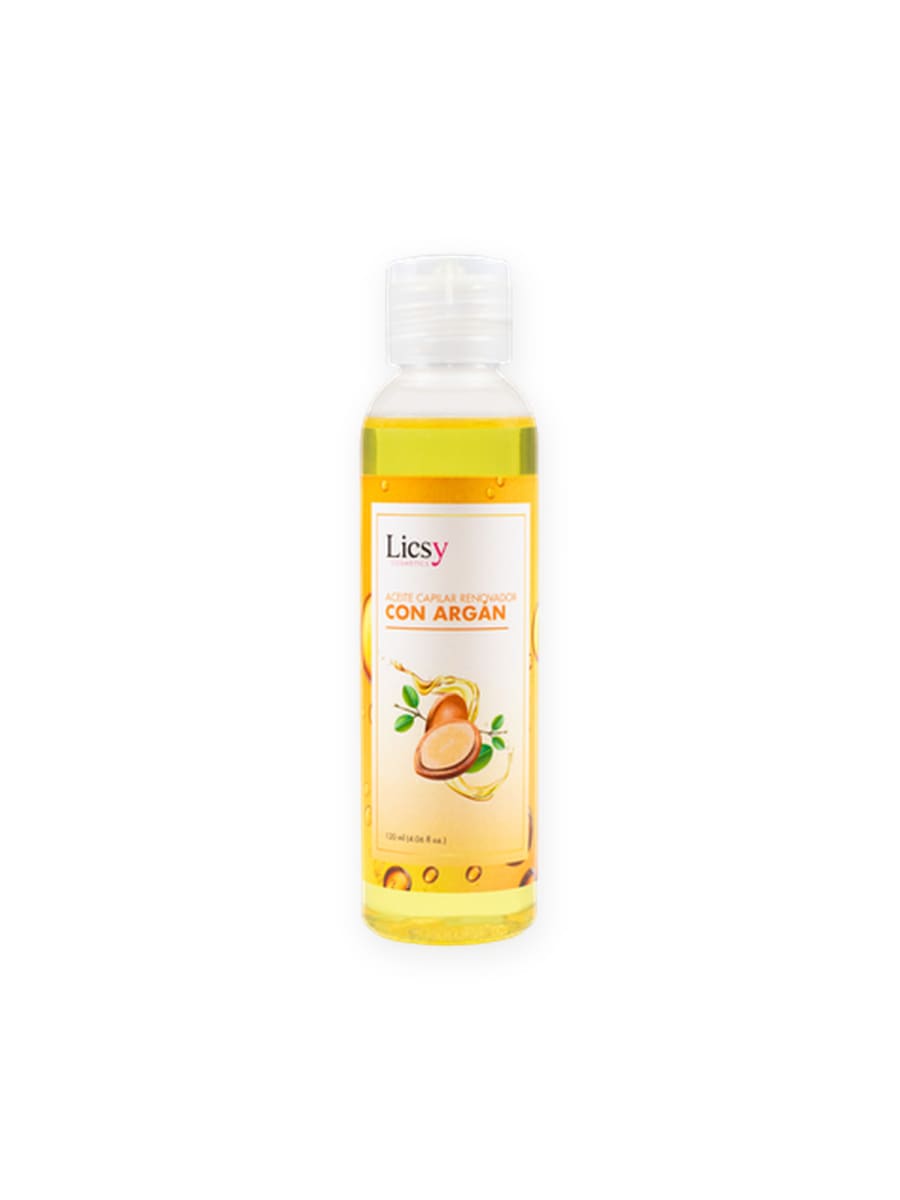 Capilar Aceite Capilar Renovador con Argan mini — capilar al por mayor LICSY