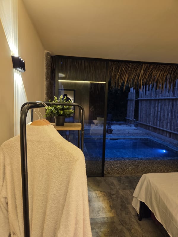 Zona exterior terraza Villa Amalfitana Melgar plan romántico