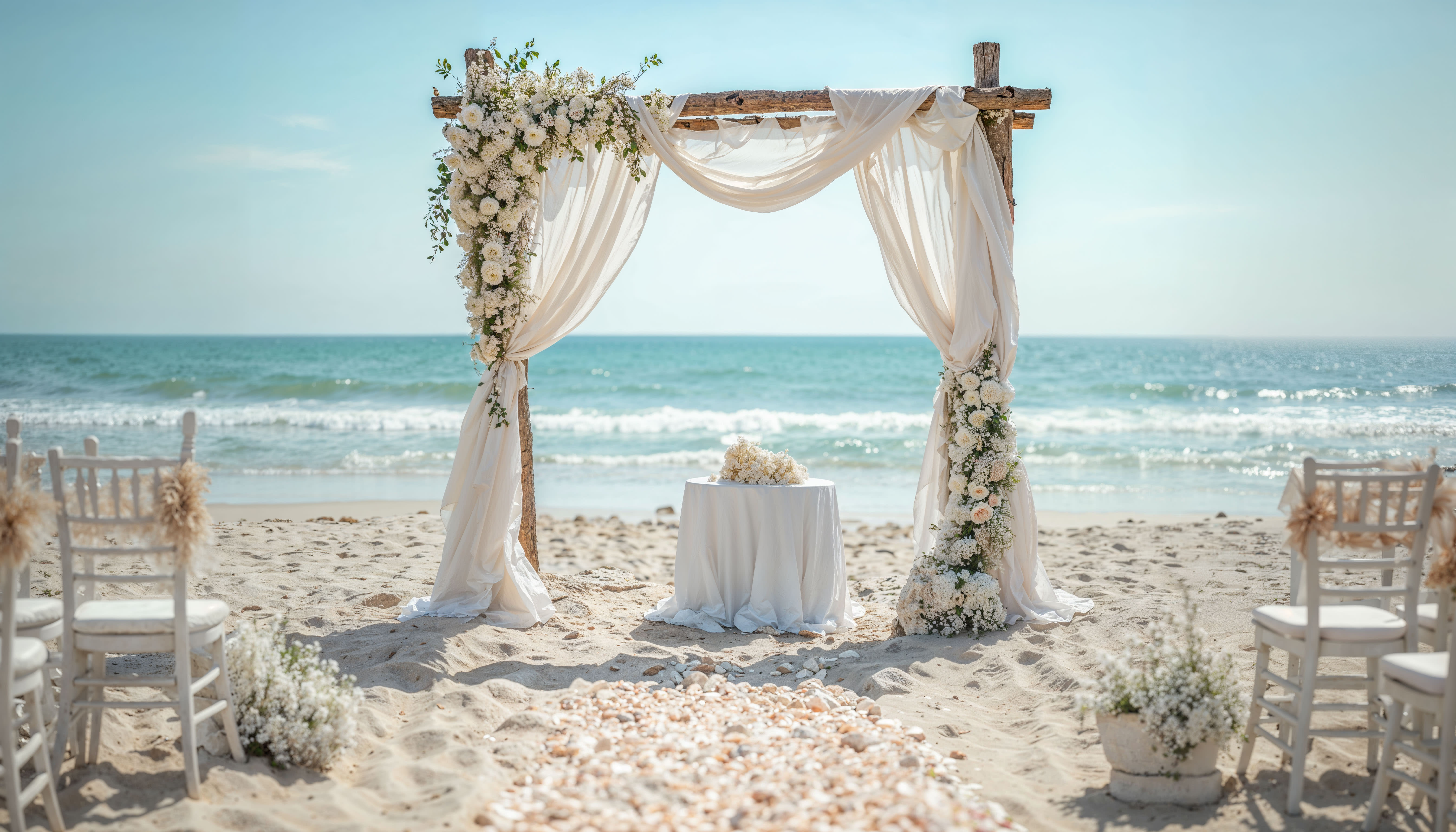 Decoracion para bodas en la playa 2026 - Lotus Beach Houses Tolú